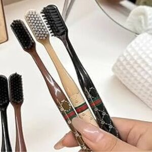 Bougie Toothbrush - Black, Brown, Cream